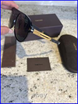 TOM FORD Oscar FT0881 Black Lenses SUNGLASSES
