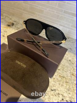 TOM FORD Oscar FT0881 Black Lenses SUNGLASSES