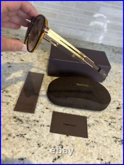 TOM FORD Oscar FT0881 Brown Lenses SUNGLASSES