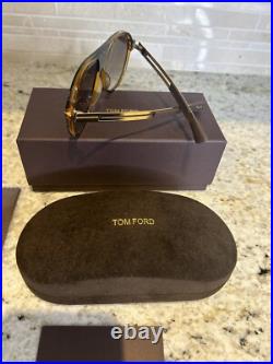 TOM FORD Oscar FT0881 Brown Lenses SUNGLASSES