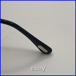 TOM FORD REGGIE TF838 01B Gold Black Metal Geometric Sunglasses Authentic 838