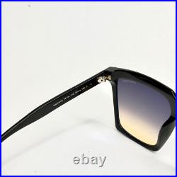 TOM FORD SABRINA 2 TF0764 01B Black Modern Oversized Sunglasses Authentic 764 TOM FORD SABRINA 2 TF0764 01B Black Modern Oversized Sunglasses Authentic 764