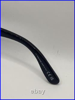 TOM FORD SCARLET 02 TF0920 01B Black Blue Mirror Bold Sunglasses Authentic 920