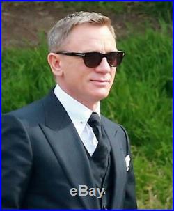 TOM FORD SNOWDON James Bond 007 SPECTRE Men Sunglasses MATT BLACK BLUE 0237 05V