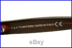 TOM FORD SNOWDON TF237 05N 50mm Sunglasses BLACK AMBER GREEN James Bond SPECTRE