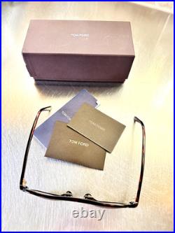 TOM FORD SUNGLASSES BROWN TORTOISE TF 675-F 20J AUTHENTIC 50-21-145mm NO CASE