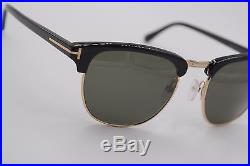 Tom Ford Sunglasses Tf 248 05n Henry Gold Black Sunglasses Authentic 51-20