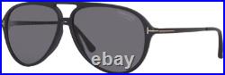TOM FORD Samson FT0909 02D Matte Black Polarized Smoke 62 mm Men's Sunglasses TOM FORD Samson FT0909 02D Matte Black Polarized Smoke 62 mm Men's Sunglasses