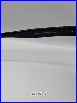 TOM FORD Selby FT0952 01D Shiny Black Polarized Grad Smoke 55 Women's Sunglasses