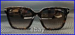 TOM FORD Selby FT0952 52F Brown Havana Women's 55 mm Sunglasses