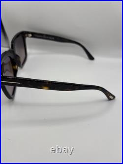 TOM FORD Selby FT0952 52F Shiny Dark Havana Grad Brown 55 mm Women's Sunglasses