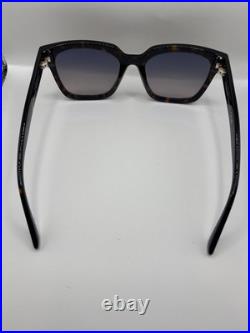 TOM FORD Selby FT0952 52F Shiny Dark Havana Grad Brown 55 mm Women's Sunglasses