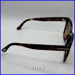 TOM FORD Selby FT0952 53P Shiny Blonde Havana Grad Blue 55 mm Women's Sunglasses