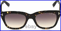 TOM FORD Snowdon FT0237 56B Sunglasses Tortoise Frame Gray Gradient Lens 52mm