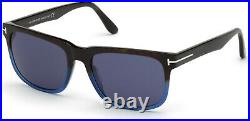 TOM FORD Stephenson FT0775-D 55V Color Havana Blue Plastic 58mm Men's Sunglasses