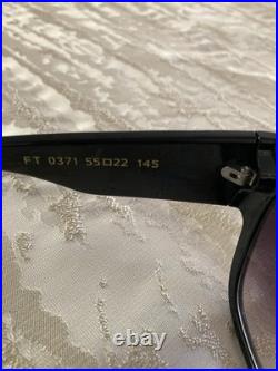 TOM FORD Sunglasses ANOUSHKA TF 0371 Black Frames with Grey Gradient. Replica