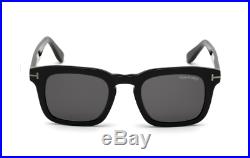 TOM FORD Sunglasses Dax TF751-N 01A Shiny Black / Smoke Grey RRP£285