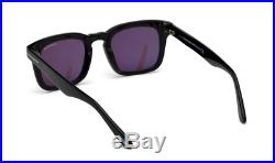 TOM FORD Sunglasses Dax TF751-N 01A Shiny Black / Smoke Grey RRP£285