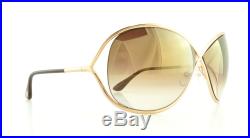 TOM FORD Sunglasses FT0130 MIRANDA 28G Shiny Rose Gold 68MM