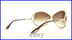 TOM FORD Sunglasses FT0130 MIRANDA 28G Shiny Rose Gold 68MM