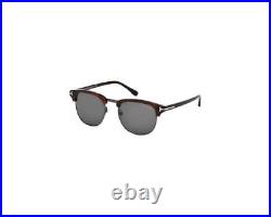 TOM FORD Sunglasses FT0248 HENRY 52A Dark havana smoke Man