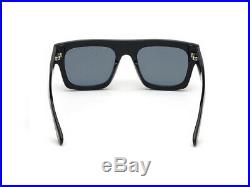 TOM FORD Sunglasses FT0711 FAUSTO 01A black smoke 53 mm