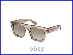 TOM FORD Sunglasses FT0711 FAUSTO 47Q Brown green Man