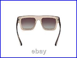 TOM FORD Sunglasses FT0711 FAUSTO 47Q Brown green Man