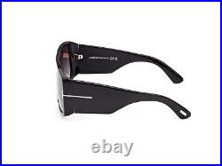 TOM FORD Sunglasses FT1036 RAVEN 01B Black smoke Men Women | Tom Ford ...