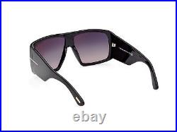 TOM FORD Sunglasses FT1036 RAVEN 01B Black smoke Men Women