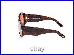 TOM FORD Sunglasses FT1044 Bronson 52S Havana bordeaux Man
