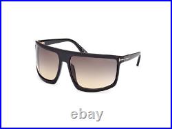 TOM FORD Sunglasses FT1066 CLINT-02 01B Black smoke TOM FORD Sunglasses FT1066 CLINT-02 01B Black smoke