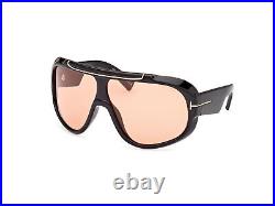 TOM FORD Sunglasses FT1093 RELLEN 01E Black brown Men Women