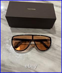 TOM FORD Sunglasses FT1182 ACHILLES 01E Black brown Man