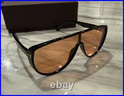 TOM FORD Sunglasses FT1182 ACHILLES 01E Black brown Man