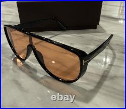 TOM FORD Sunglasses FT1182 ACHILLES 01E Black brown Man