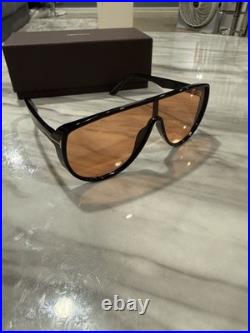 TOM FORD Sunglasses FT1182 ACHILLES 01E Black brown Man