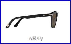TOM FORD Sunglasses NICOLO 0629 01A BLACK Frame / Brown Lens Standard Size