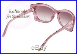 TOM FORD Sunglasses TF 280 LANA 83Z Cat Eye Purple Lilac Pink