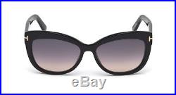TOM FORD Sunglasses TF524 ALISTAIR 01B Black / Gradient Smoke RRP-£240