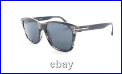 TOM FORD TF 0595 Eric-02 Sunglasses 20A Gray Havana / Blue Smoke 55 new ONE LEFT