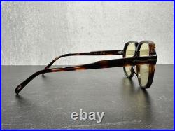 TOM FORD TF 1024 ANTON SUNGLASSES SHINY HAVANA withYELLOW LENS 52E! SHIPS TODAY