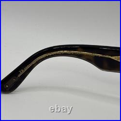 TOM FORD TF 1202 ICON collection Sunglasses 52E Havana / Amber lenses 56 New