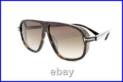 TOM FORD TF 1208 Guillaume Sunglasses 52K Havana / Brown Gradient lenses 61 new