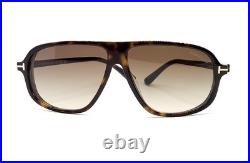 TOM FORD TF 1208 Guillaume Sunglasses 52K Havana / Brown Gradient lenses 61 new