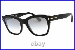 TOM FORD TF0614-01C-52 Sunglasses Size 52mm 140mm 19mm black Women NEW TOM FORD TF0614-01C-52 Sunglasses Size 52mm 140mm 19mm black Women NEW