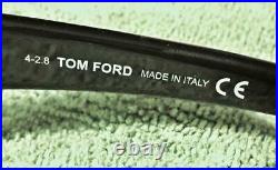 TOM FORD TF0710/S-01Z ATTICUS Shield Sunnies Shiny Black/Violet Mirror Lens NEW