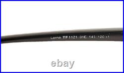 TOM FORD TF1121 Lorna Sunglasses 01E Black /Rose Brown lenses new