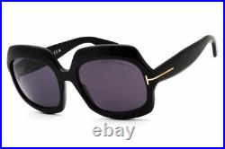 TOM FORD TF1155-01A-60 Sunglasses Size 60mm 135mm 20mm black Women NEW