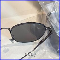 TOM FORD TF1167-K Silver-Black Frame Gray Lenses Sunglasses 56 20-140